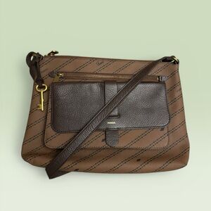 Fossil Kinley Brown Crossbody